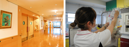 こころに寄り添った医療と看護・介護に努めます