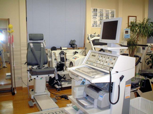 筋力測定の器械です。