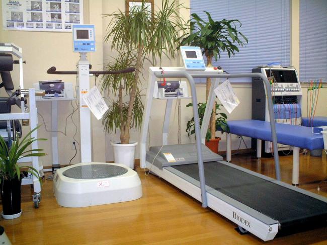 歩行・バランスを評価する器械です。