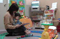 「大人と子どもの待合室は別々に」